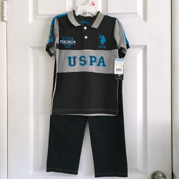 U.S. Polo Assn. 2pc Set - Picture 1 of 4